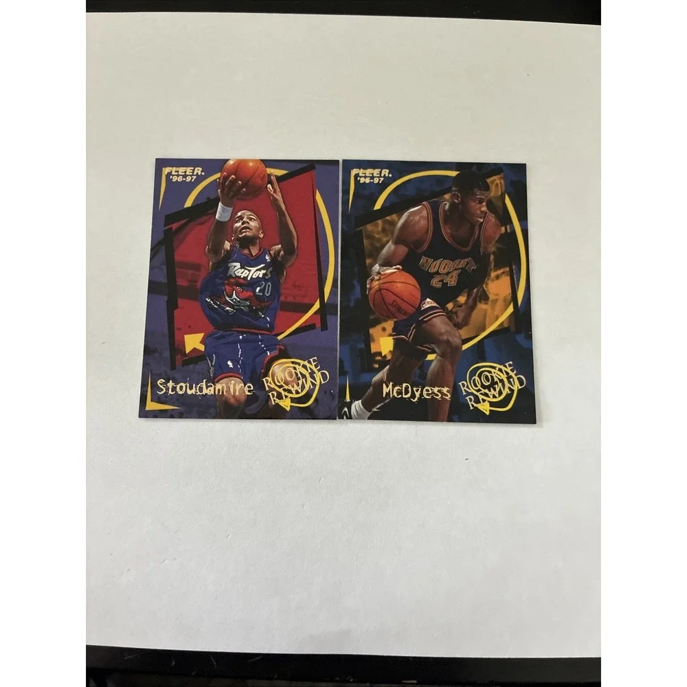 1996-97 Fleer - Rookie Rewind‎ Damon Stoudamire #10 And Antonio Madurese # 5